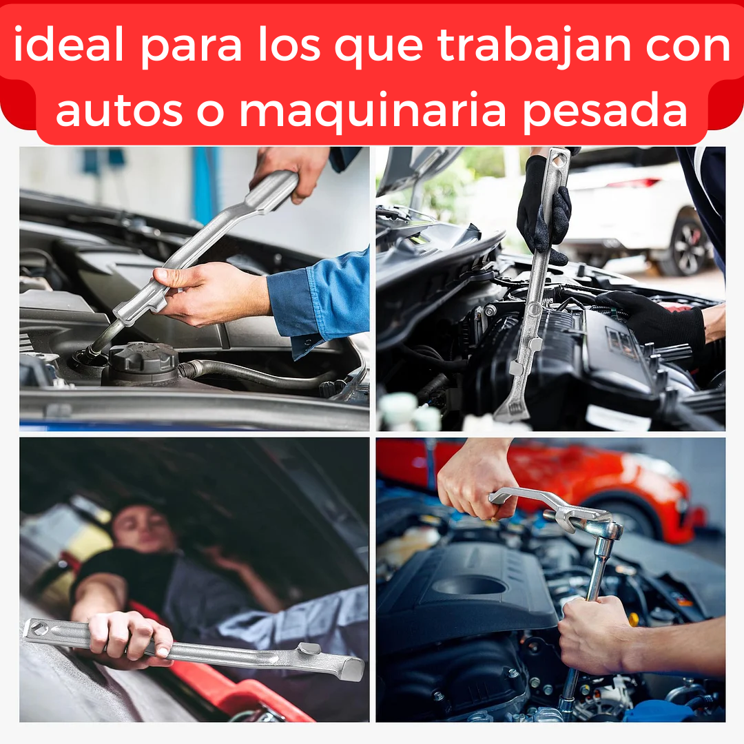 Extensión de llave: 🔧Ideal para esos lugares difíciles y esas tuercas pegadas