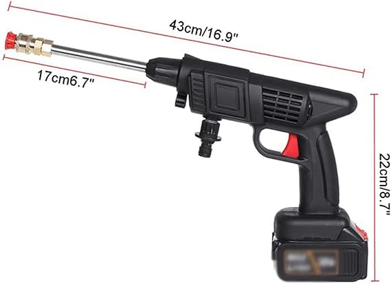 Hidrolavadora inalámbrica con doble batería de 48V (INCLUYE ACCESORIOS) 💥HOY 50% DCTO