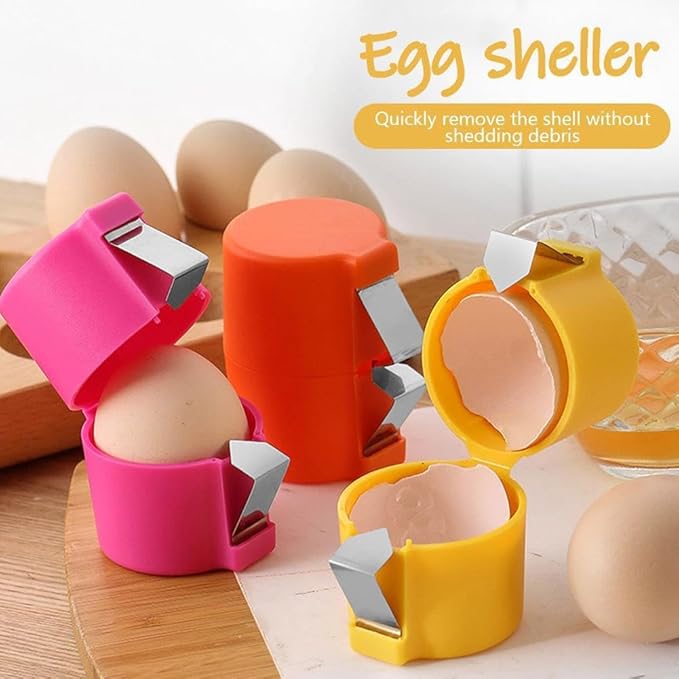 HOY Pague 1 Y LLEVE 2🔥Abridor de cascaras de huevos - Rompe huevos fácilmente