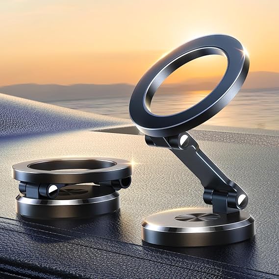 Soporte Magnético para Celular - Rotación 360° con imanes de aleación en zinc🔥HOY 50% DCTO