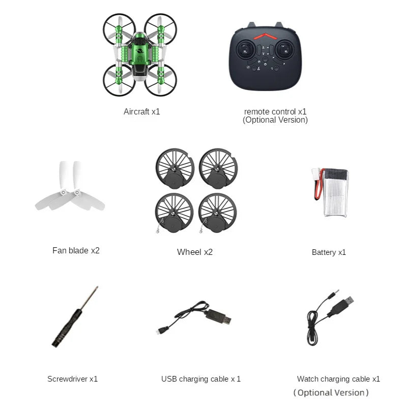 Dron Motocicleta 2 en 1 - Con cámara eh HD y control remoto💥HOY CON 50% DCTO