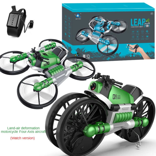 Dron Motocicleta 2 en 1 - Con cámara eh HD y control remoto💥HOY CON 50% DCTO