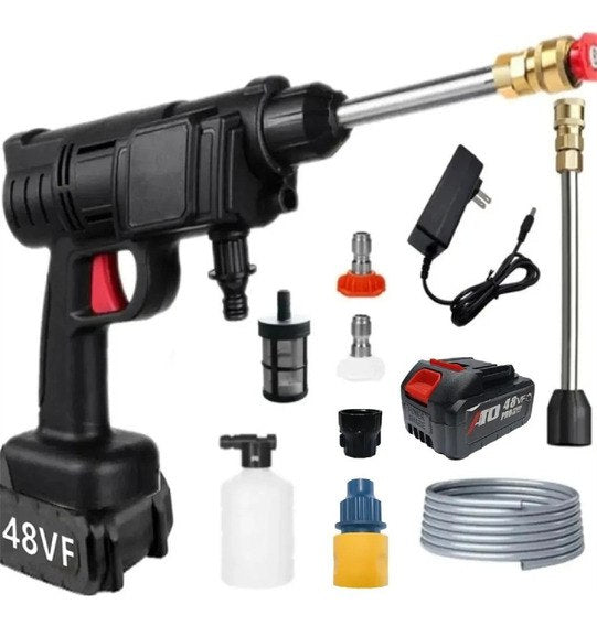 Hidrolavadora inalámbrica con doble batería de 48V (INCLUYE ACCESORIOS) 💥HOY 50% DCTO