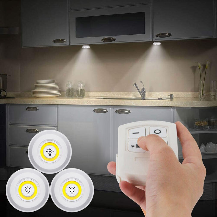 Pack X3 Luces LED Magnéticas (Incluyen control remoto) 🔥HOY 50% DCTO