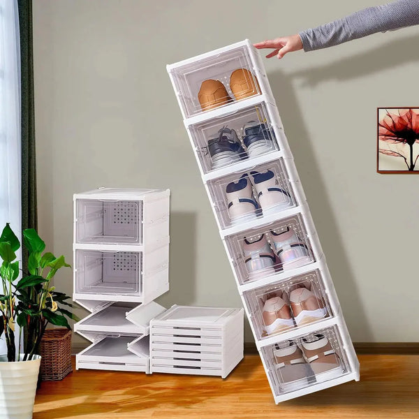 Zapatero plegable de 6 niveles - Mide 105 cms de alto💥HOY 50% DCTO