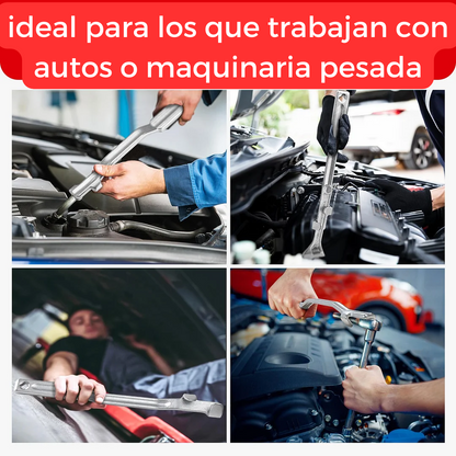 Extensión de llave: 🔧Ideal para esos lugares difíciles y esas tuercas pegadas