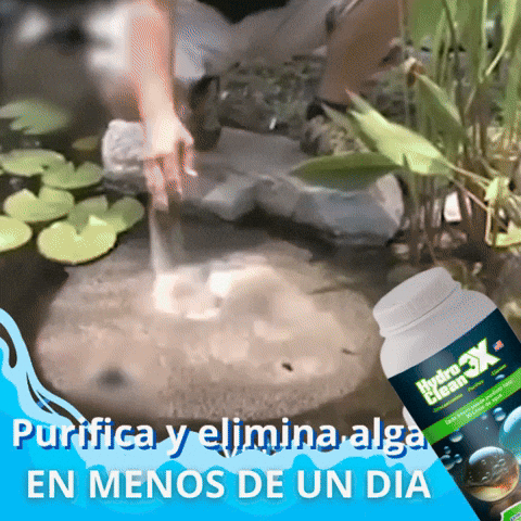 HydroClean3X®: Purificador de agua - Elimina algas y suciedades en 24hrs💥Hoy 50% DCTO