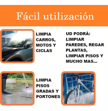 Hidrolavadora inalámbrica con doble batería de 48V (INCLUYE ACCESORIOS) 💥HOY 50% DCTO